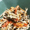 チャン☆テソン's cooksnap of when they made ゴボウサラダ(豆腐入り).