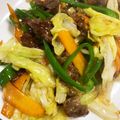 67luna's cooksnap of when they made 牛肉とキャベツのオイスター炒め.