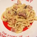 じょみど's cooksnap of when they made 簡単濃厚♪冷凍うどんでカルボナーラ.