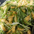 おすみさん's cooksnap of when they made 水菜と油揚げの煮浸し.