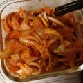 ポポポポポフィ〜♡'s cooksnap of when they made ♡さけるチーズで超簡単キムチ合え♡.