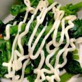 うみまるくん's cooksnap of when they made 美味しいつぼみ菜のゆで方&マヨおひたし.