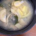 あやママ99's cooksnap of when they made たけのこの姫皮で✿若竹味噌汁.