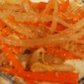 兎ラブ's cooksnap of when they made 簡単　もやしとにんじんのナムル.