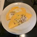 キッチン見習's cooksnap of when they made アレンジ色々レンジ＆卵1個で納豆オムレツ.