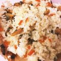 Twinsmomy's cooksnap of when they made 10分で！あさりのむき身で簡単混ぜご飯.