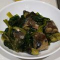 クックGKMT5Z☆'s cooksnap of when they made 小松菜とサバ水煮缶のナンプラー炒め.