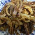 jubimari's cooksnap of when they made イカのチリソース炒め.