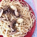 myumyuシンバ's cooksnap of when they made アヒージョの残りオイルでペペロンチーノ☆.