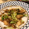 クックVGK481☆'s cooksnap of when they made 筍とウルイの干炒.