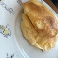 ニコとメンマ's cooksnap of when they made HM使用 簡単 スフレパンケーキ ♡.