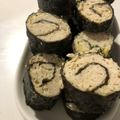 さゆゆゆこ's cooksnap of when they made 鶏挽肉の簡単海苔巻き.