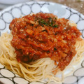 みなぴっぴ☆'s cooksnap of when they made トマトの大量消費に夏野菜のミートソース.
