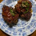 そらまめ７７７'s cooksnap of when they made 照り焼きつくね✿温玉添え.