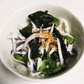 ももちゃんパンダ's cooksnap of when they made [時短]キュウリとワカメとしらすの酢の物.