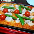 みよちん１２１８'s cooksnap of when they made ホットプレートで！パエリア風チキンライス.