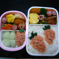 ゆいランラン's cooksnap of when they made ★お弁当に♡簡単鮭マヨのり弁★.