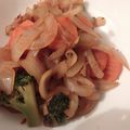 ☆しいたんママ☆'s cooksnap of when they made 胸肉ブロッコリーの芯夏野菜旨辛炒め.