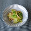 シビシビさん's cooksnap of when they made 副菜☆キャベツとハムのカレー醤油和え★.