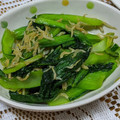 ゆけり３兄弟's cooksnap of when they made やみつき！小松菜としらす干し炒め.