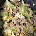 こりんママ8's cooksnap of when they made 春キャベツと豚肉のふわふわ卵炒め.
