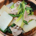 夜盗エメラルド's cooksnap of when they made 大根と豚バラのオイスターソース炒め♪.