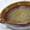 えりほの's cooksnap of when they made 焦がし玉ねぎ♡コクうまオニオンスープ.