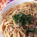 myumyuシンバ's cooksnap of when they made 15分シリーズ★あさりの和風パスタ.