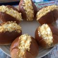 ミレーちゃん's cooksnap of when they made バターロールで☆簡単たまごサンド.