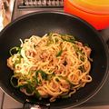 ☆ichika＊☆'s cooksnap of when they made 冷凍うどんで♪めんつゆで♪簡単★焼うどん.