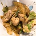 ハルコラ's cooksnap of when they made 新じゃがいもと鳥もも肉の粒マスタード炒め.