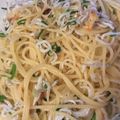 のーべるわんこ's cooksnap of when they made ＊ネギとしらすのパスタ＊.