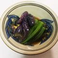 ロビン☆☆'s cooksnap of when they made 【簡単・時短】ナスとオクラの煮浸し.