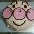 やとやんのママ's cooksnap of when they made アンパンマンのケーキ(o^-^o).