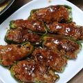 クックNCDBSJ☆'s cooksnap of when they made ピーマン嫌いも克服!?ピーマンの肉詰め.