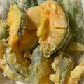 スノーディッシュ's cooksnap of when they made カボチャとタケノコの天ぷら.