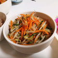 うぅこちゃん's cooksnap of when they made 簡単！もやしときゅうりの生姜醤油和え。.