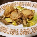 あしたかさん∞'s cooksnap of when they made ホタテのガーリックバター醤油炒め焼き♪.