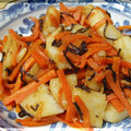 ぽりぽり拓庵's cooksnap of when they made 長いもとにんじんの塩昆布炒め。.