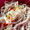 すみっこ2011's cooksnap of when they made トマトつゆdeつけ蕎麦.