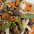 まっちょのリス's cooksnap of when they made ご飯がすすむ！かまぼこと牛肉の春雨炒め.