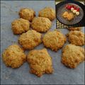 melmarilyn's cooksnap of when they made *ココナツ入りロッククッキー*.