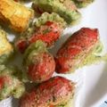 67luna's cooksnap of when they made お弁当に❗赤ウインナーの磯辺揚げ.