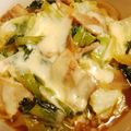 ちーまぐ's cooksnap of when they made とろりチーズの豚バラキャベツのカレー炒め.