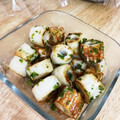 がもRie's cooksnap of when they made お弁当！ちくわの青海苔マヨ炒め.