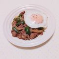 まあまま☆0403's cooksnap of when they made ご飯がススム❤️牛肉ピーマンの麺つゆ炒め.