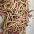りんごⓒ's cooksnap of when they made ダイエットにも！ハムともやしのペペロン風.