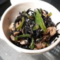 airi777's cooksnap of when they made 簡単♪豚肉ひじきピーマンのうまうま炒め煮.