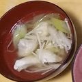米ゆいﾁｬﾝ's cooksnap of when they made ネギと鶏肉のおかずスープ！の記録^^.