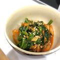 PAPICO_25's cooksnap of when they made 大人副菜☆春菊ともやしのキムチ和え♪.
